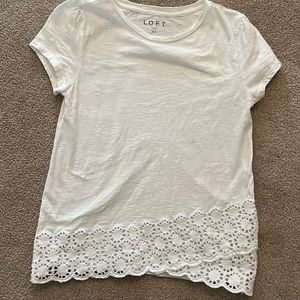 Loft white tee